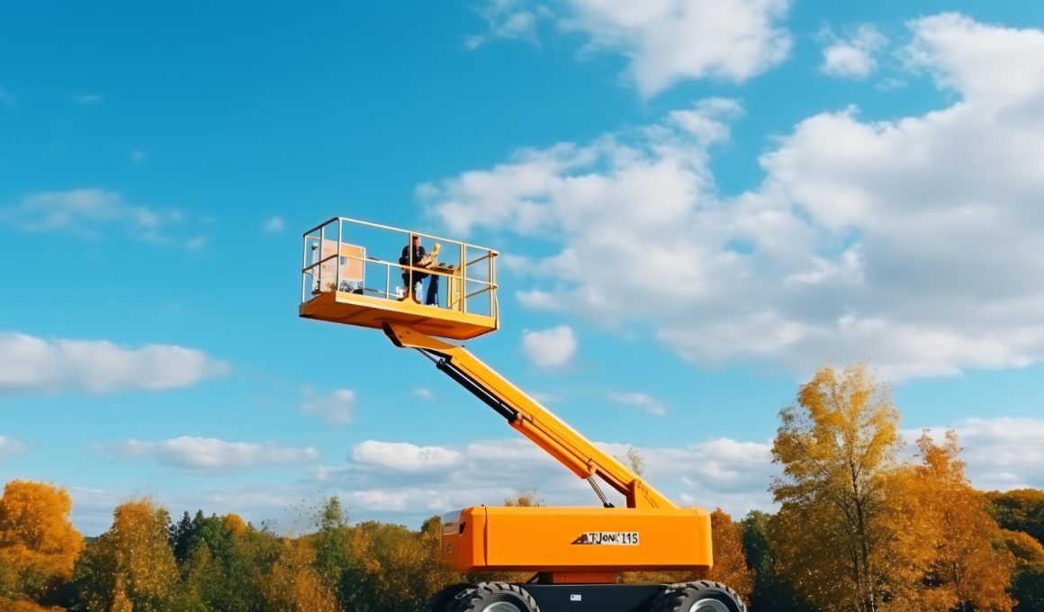 Cum influențează înălțimea de lucru prețul închirierii unei nacele?